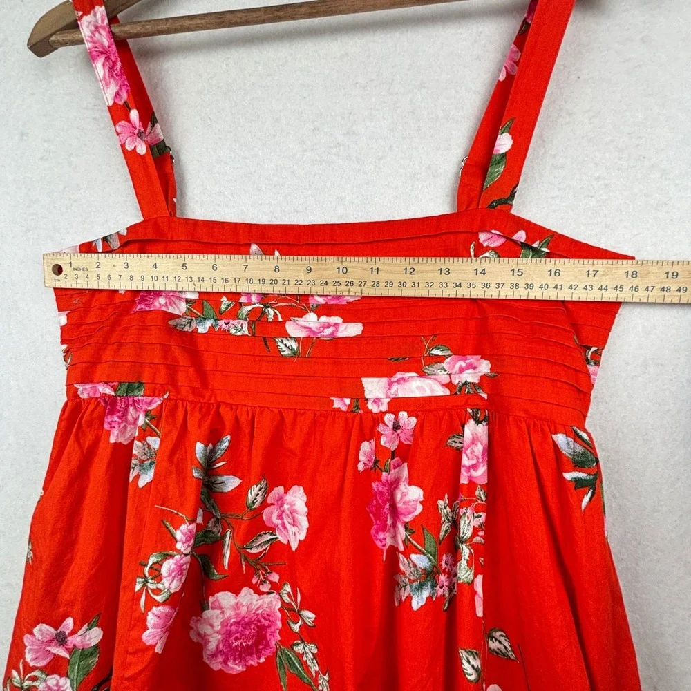 Francescas Dress Womens Large Floral Tiered Mini Cottagecore NWT - Picture 7 of 11